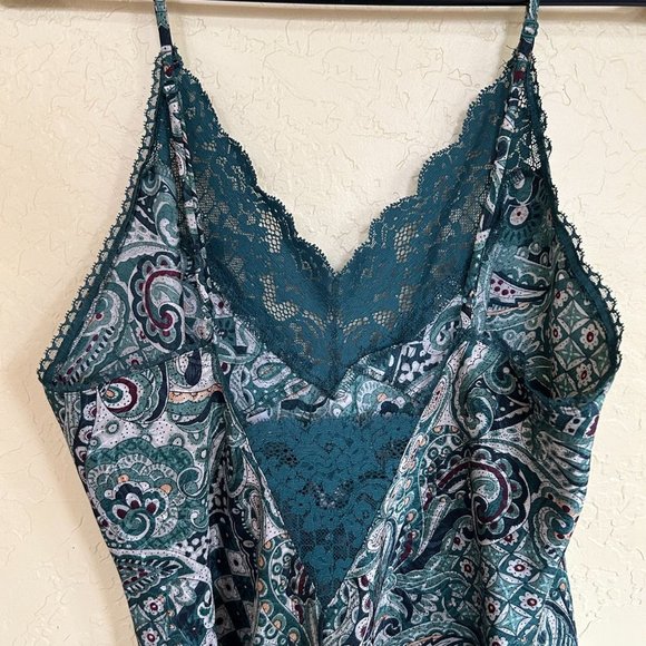 Victoria's Secret Forest Emerald Dark Green Slip Lingerie New With Tags (1403) - Picture 5 of 11